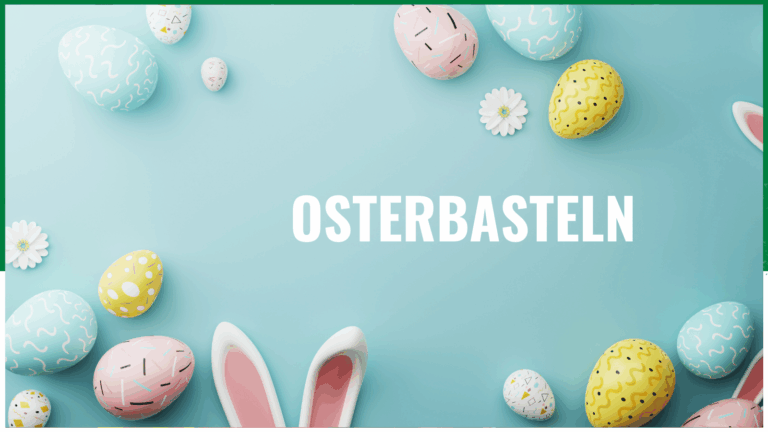 Osterbasteln 🐰- jetzt anmelden!